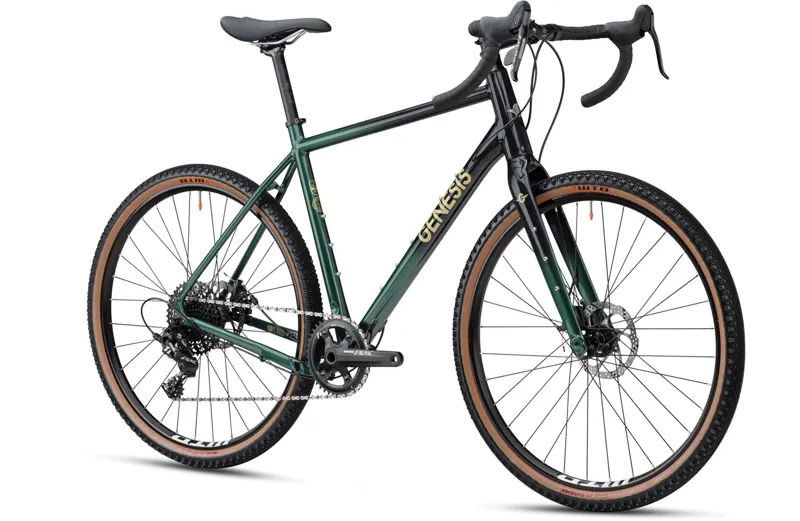 Genesis Fugio 10 Aluminium Gravel Bike in Green-1