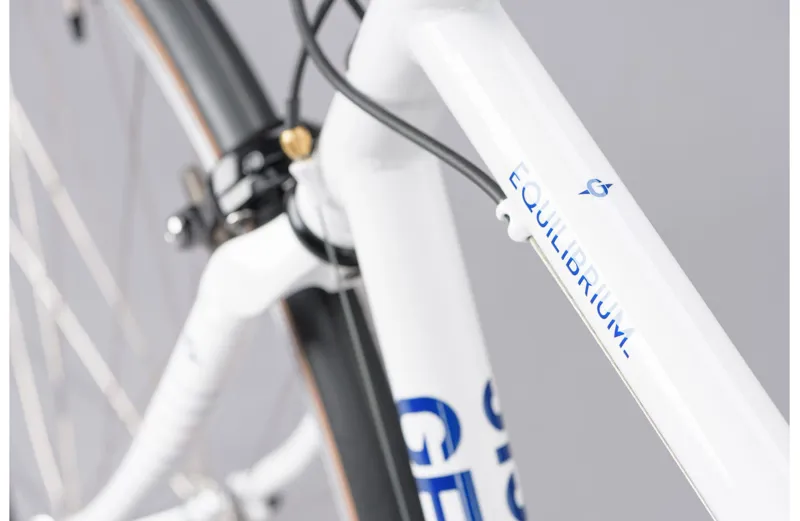 Genesis Equilibrium Steel Road Bike in White-4