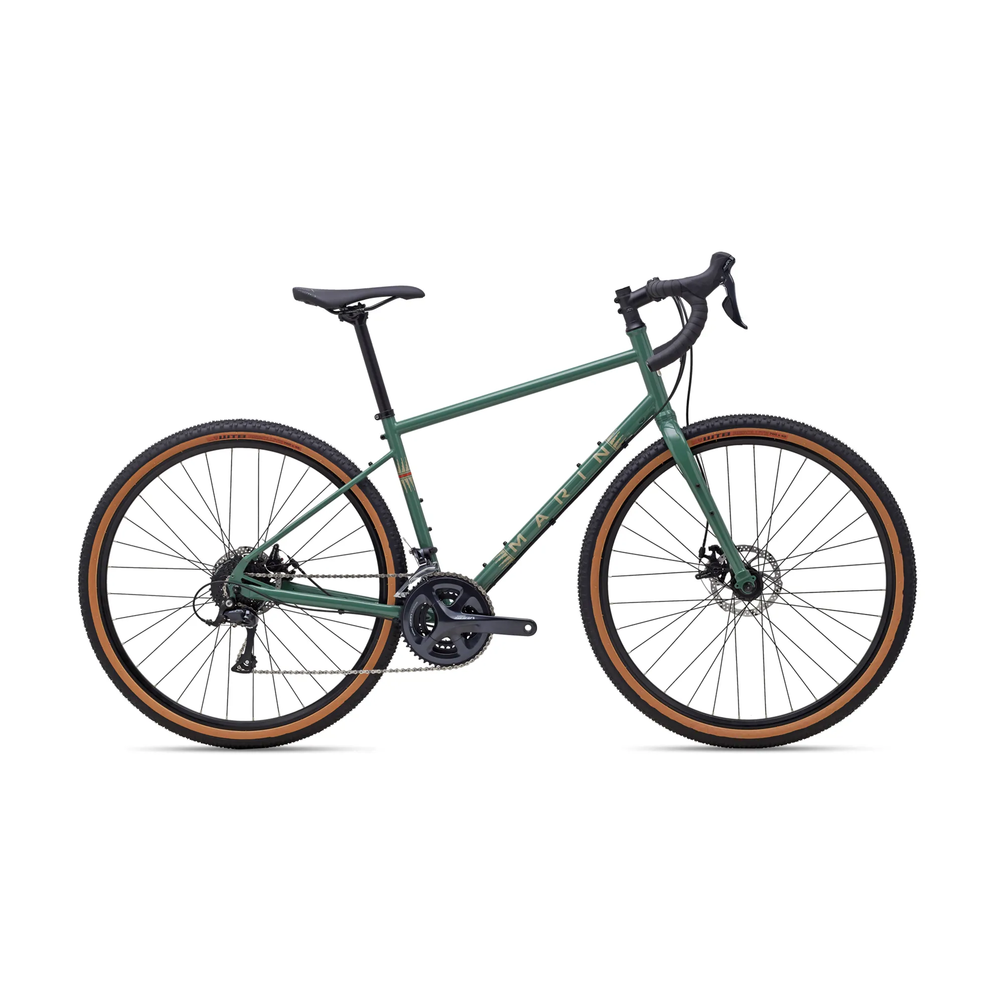 2022 Marin Four Corners Steel Gravel Bike Size Medium in Green