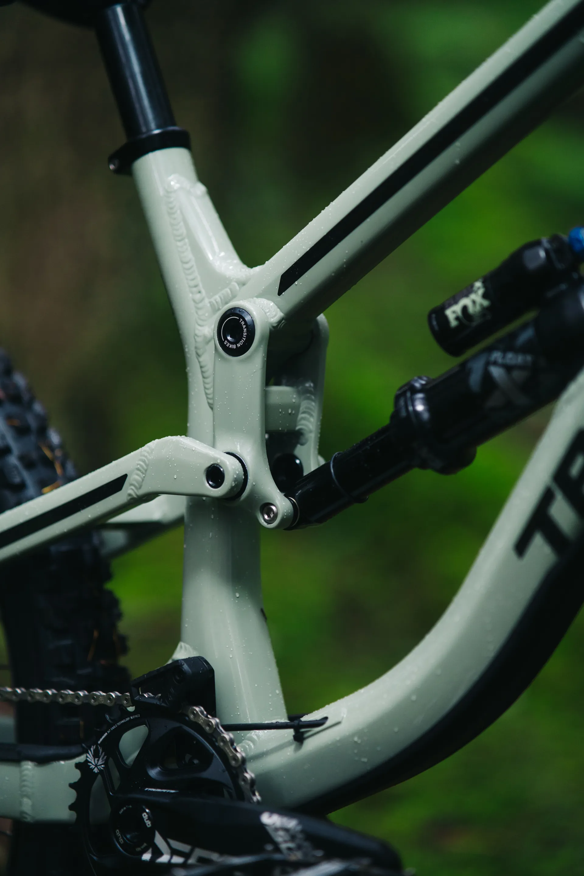 Transition TR11 Alloy DH Complete MTB Downhill Bike Misty Green