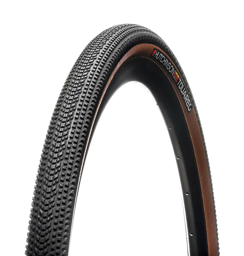 Hutchinson Touareg FR 700c Gravel Tyre in Black/Tan Wall