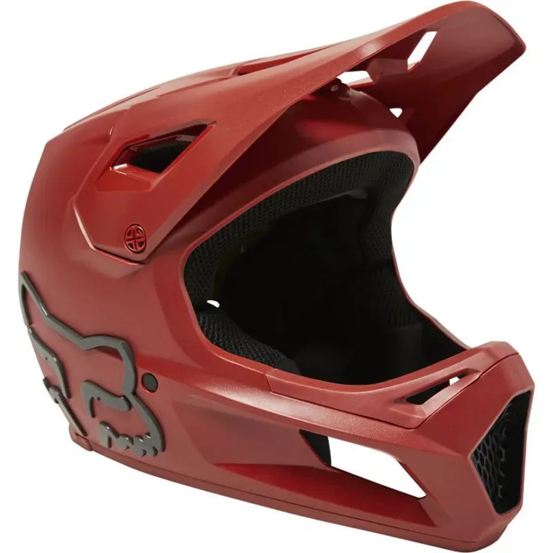 Fox Racing Rampage Full Face Mountain Bike Helmet in Red