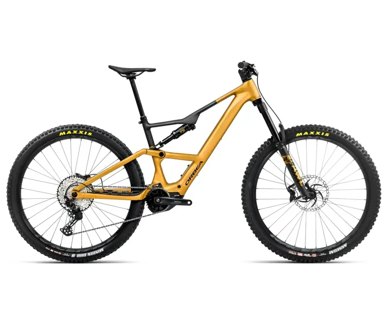 Orbea Rise Lt H20 E-Mountain Bike In Bumblebee Yellow-Black Matt
