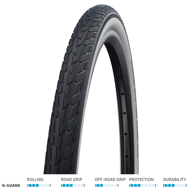 Schwalbe Road Cruiser Tyre - K-Guard Active Line Tyre Wired -1
