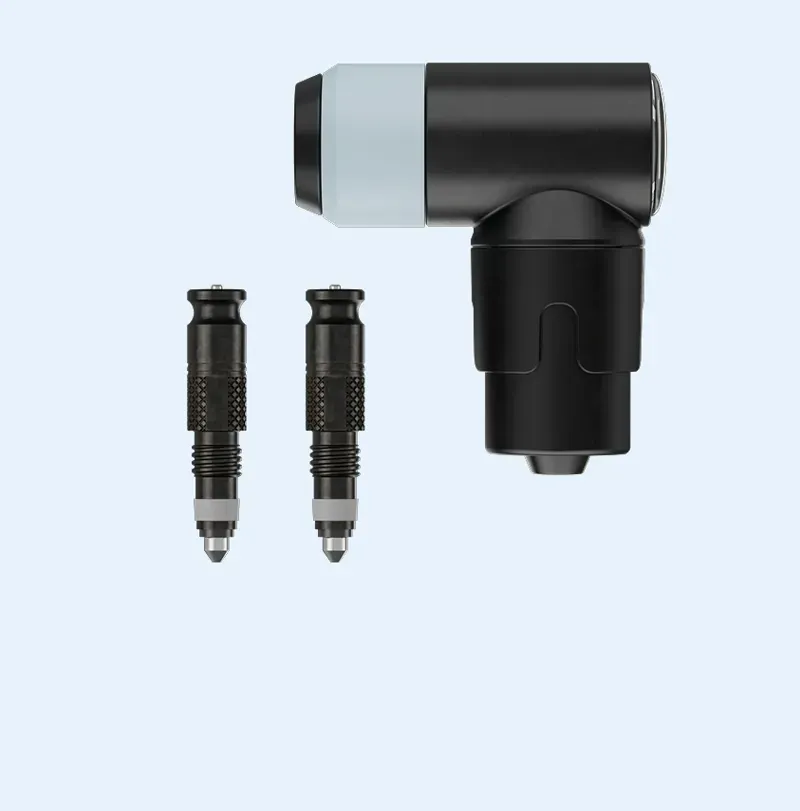 Schwalbe Clik Valve Cores with Pump Head Presta Pair in Black-1