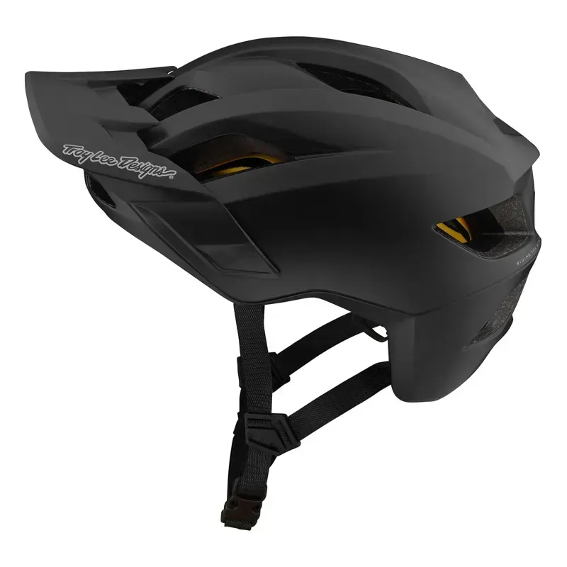 Troy Lee Designs Flowline MIPS Helmet in Orbit Black