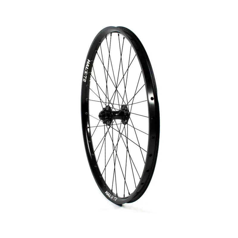 Halo T2 26in Disc Front Wheel in Black