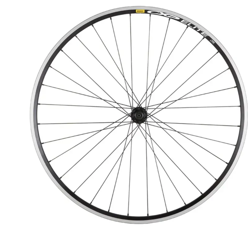 M Part Wheels RS400/CXPElt/PG 32-hole 700c 100mm Front Wheel in Black-3