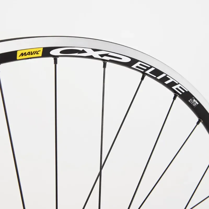M Part Wheels RS400/CXPElt/PG 32-hole 700c 100mm Front Wheel in Black-2