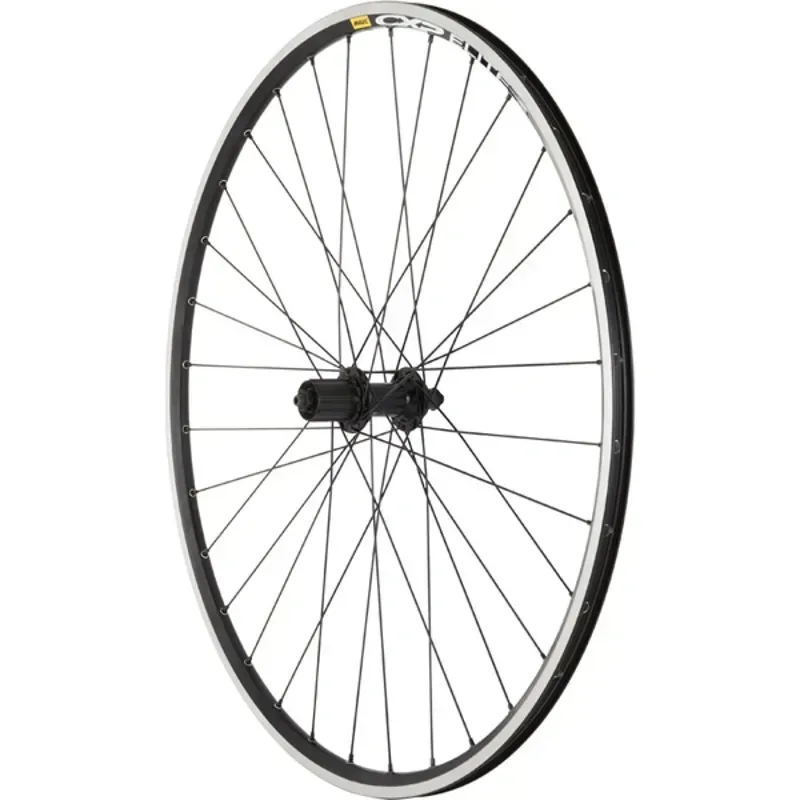 M Part Wheels RS400/CXPElt/PG 32h 700c 130mm QR Rear Wheel in Black-1