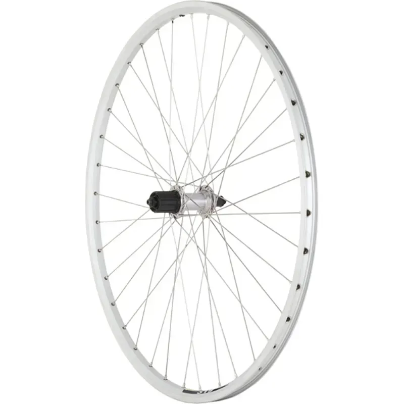 M Part Wheels Deore Hub Mavic A319 Rim Shimano 700c Hybrid Rear Wheel in Silver