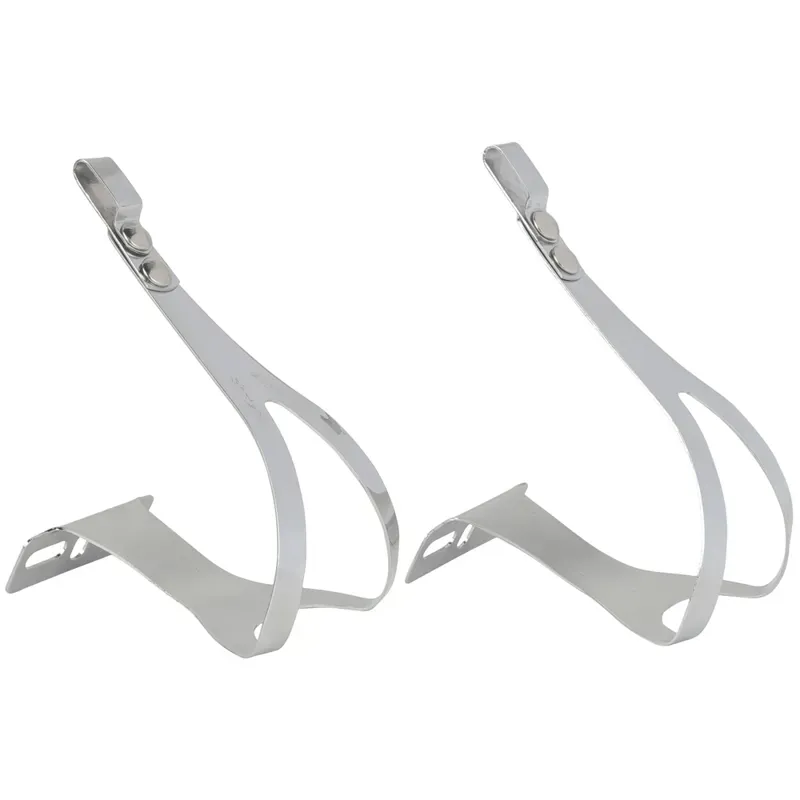 Zefal Christophe Steel Toe-Clips in Silver